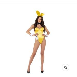 Official Yellow Playboy Bunny Costume